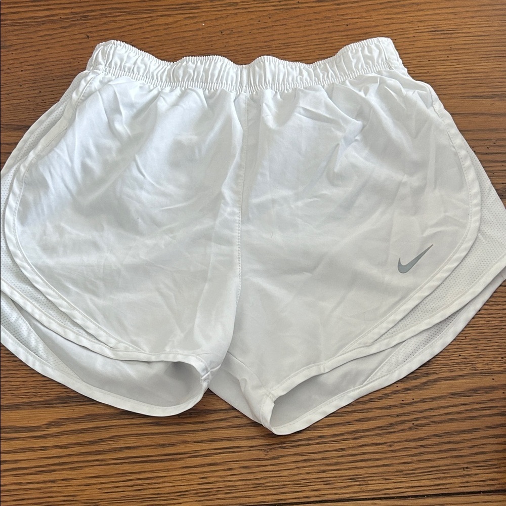 Nike Women's White Athletic Shorts/8